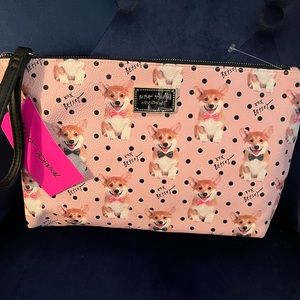 Betsey Johnson Corgi Clutch purse